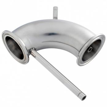 Узел отбора в отводе 90° Clamp 1,5"