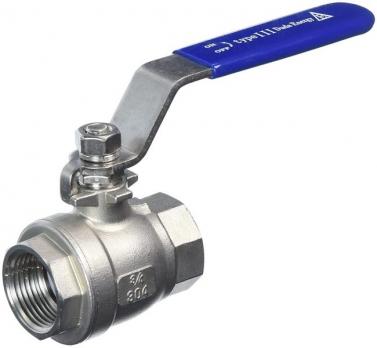 Кран шаровый полнопроходной SS304 1/2