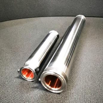 Рубашечный холодильник-250мм КЛАМП-1,5" ( медный)